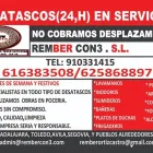 La imagen 3 de la Empresa DESATASCOS REMBERCON3 AYUDAS MUY ECONÓMICOS PARA SU HOGAR Tubos, Tuberías y Conexiones en Madrid M