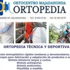 La imagen 6 de la Empresa ORTOCENTRO MAJADAHONDA ORTOPEDIA Y ORTOCENTRO COLON CLÍNICA Salud y Medicina en Majadahonda M
