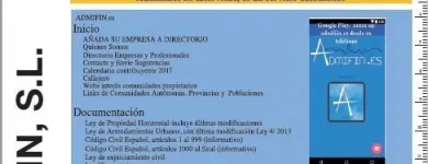 La imagen 8 de la Empresa ADMIFIN,S.L. DIRECTORIO PROFESIONALES PARA ADMINISTRADORES FINCAS, Y COMUNIDADES PROPIETARIOS. Inmobiliaria y Reformas en Madrid M